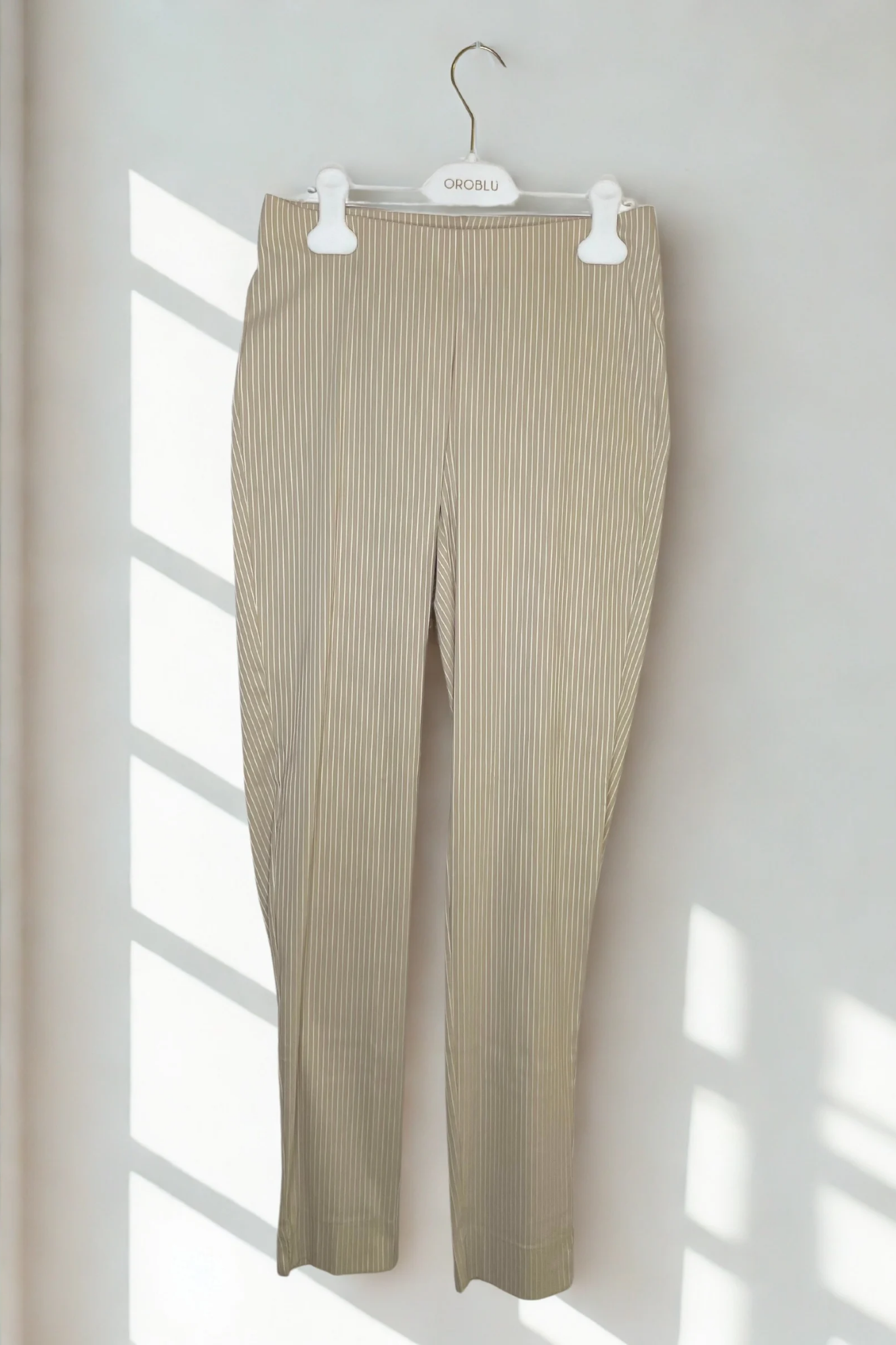 PANTALONE A RIGHE IN LIGHT COTTON OROBLÙ