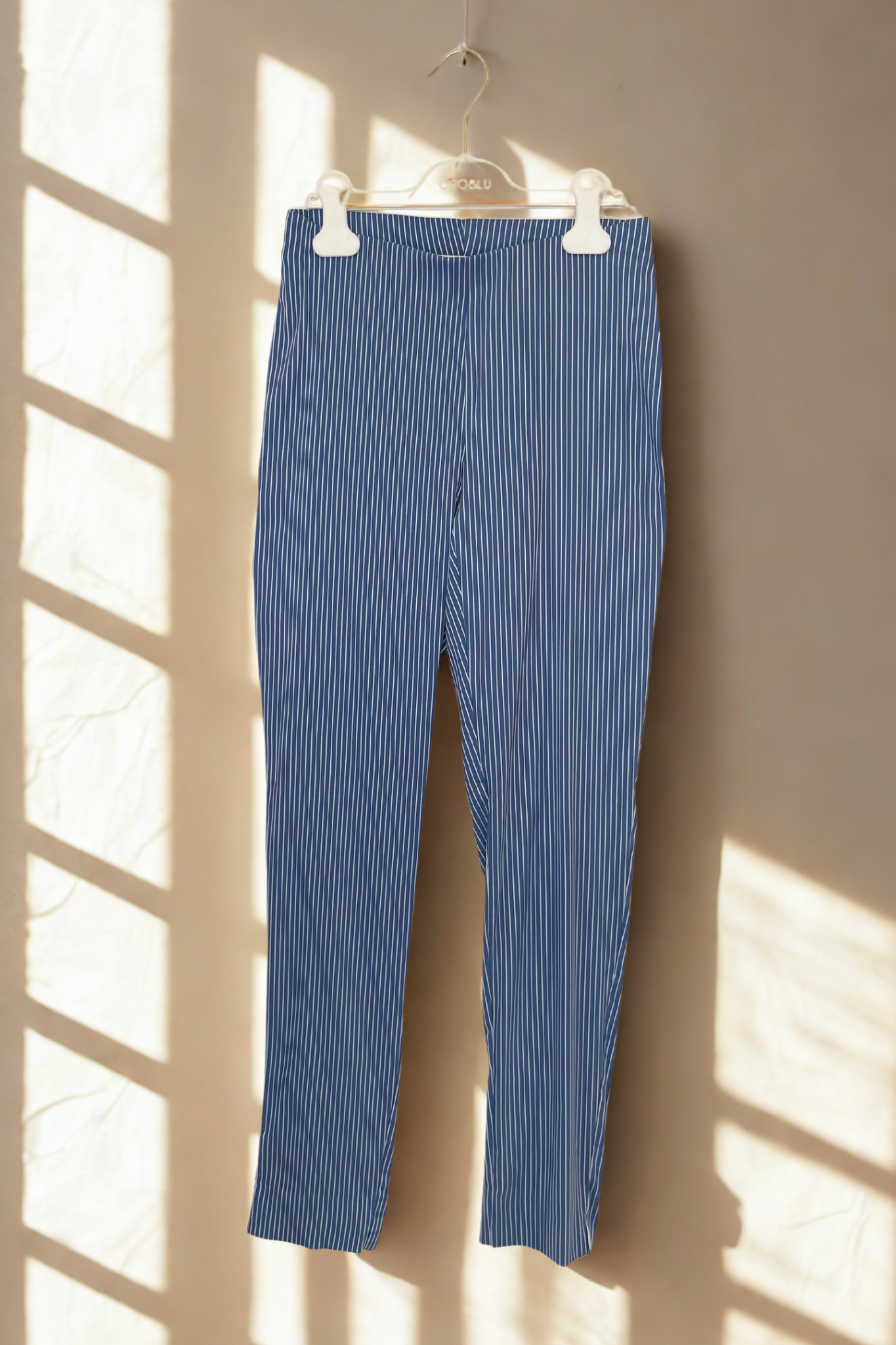 PANTALONE A RIGHE IN LIGHT COTTON OROBLÙ