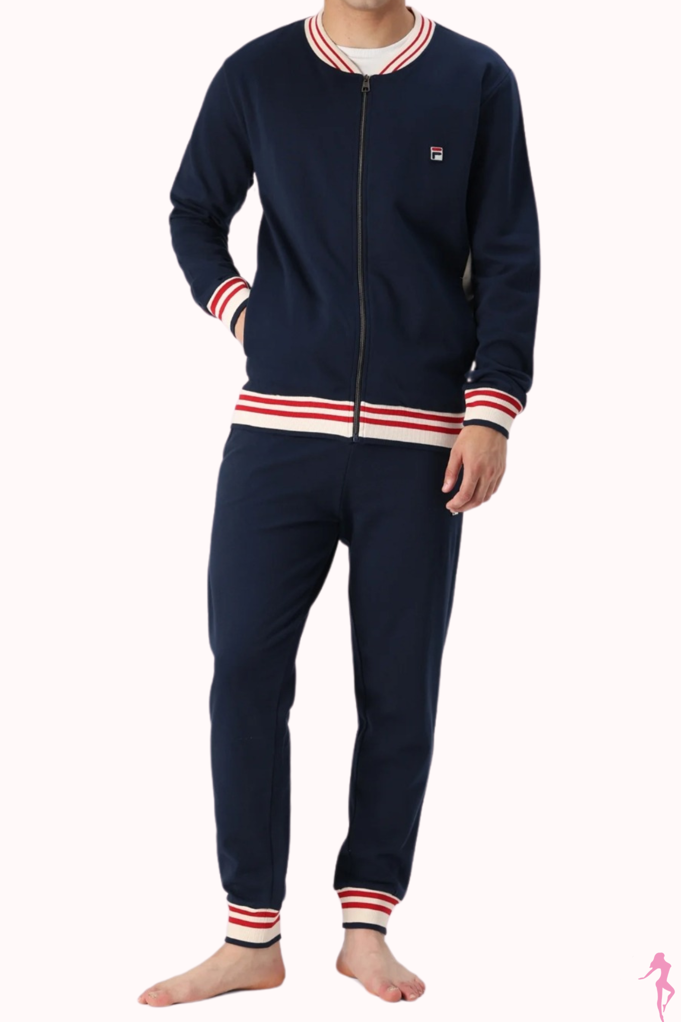 TUTA UOMO STILE TENNIS FILA – Soriano Intimo - Main Image