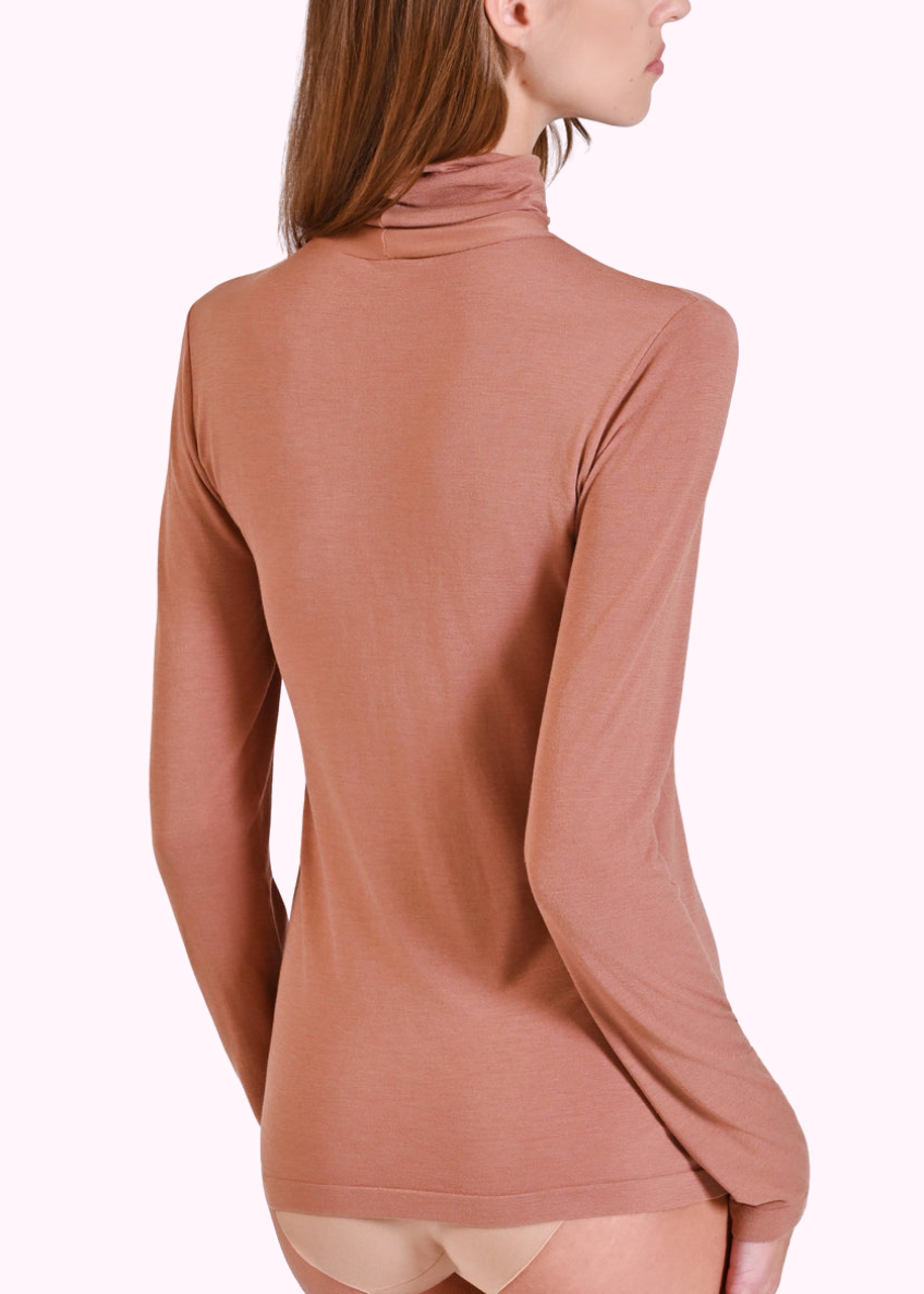 MAGLIA MODAL & SETA COLLO ALTO PHILIPPE MATIGNON