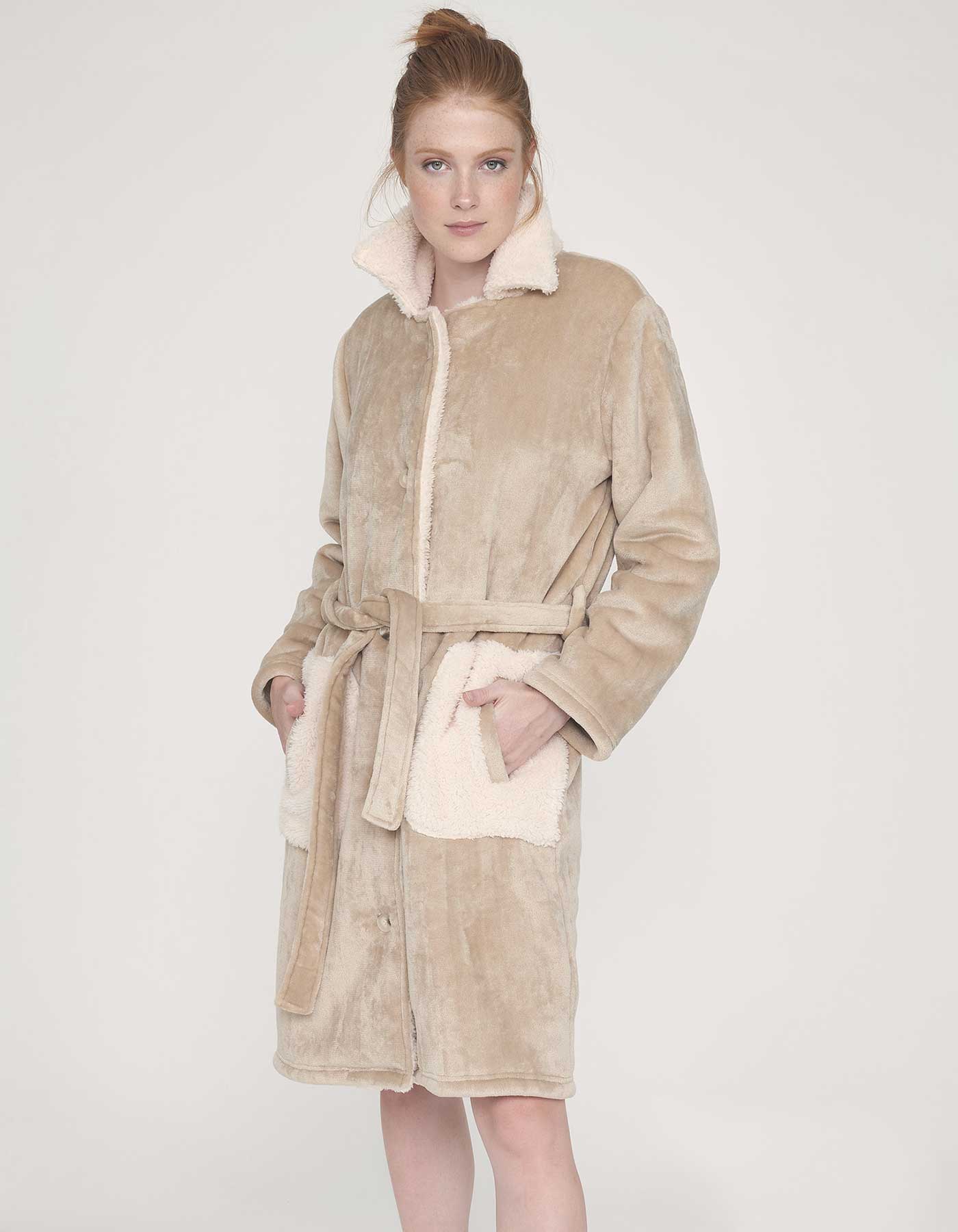 Vestaglia In Ciniglia VESTAGLIA IN CINIGLIA SHERPA MUYDEMI