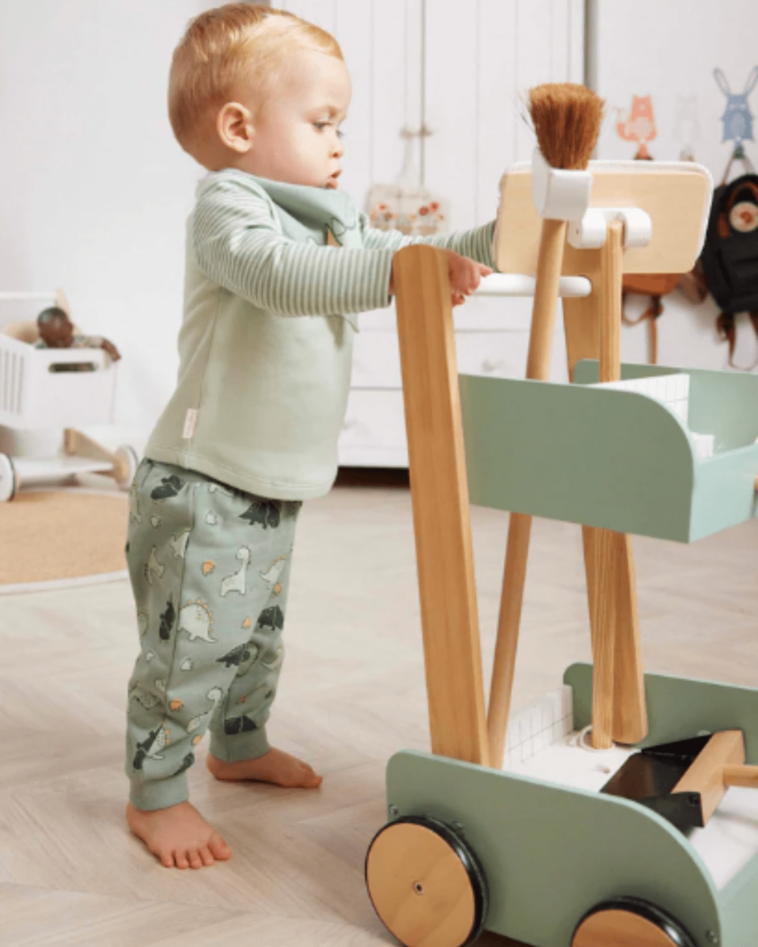 SET DA 3 BIMBO CON STAMPA DINOSAURI YSABEL MORA