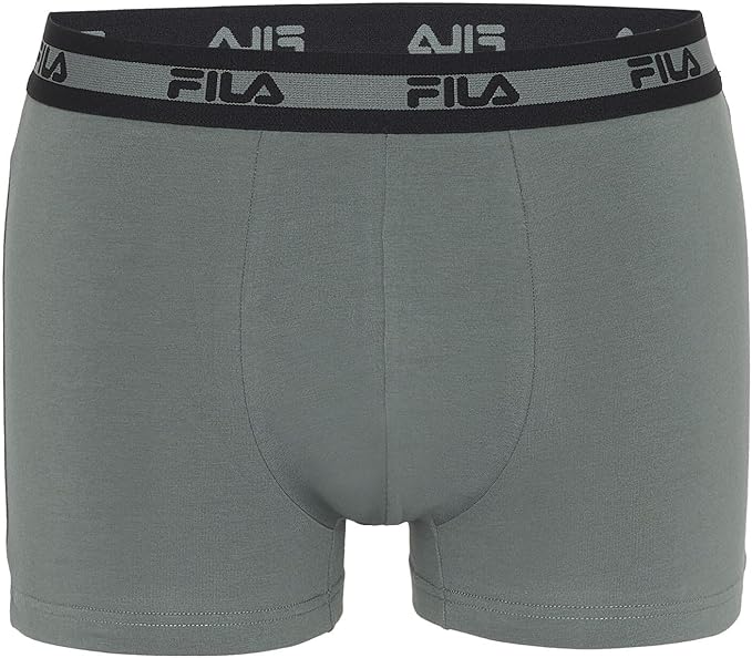 BOXER TINTA UNITA STAMPA LOGO FILA UNDERWEAR