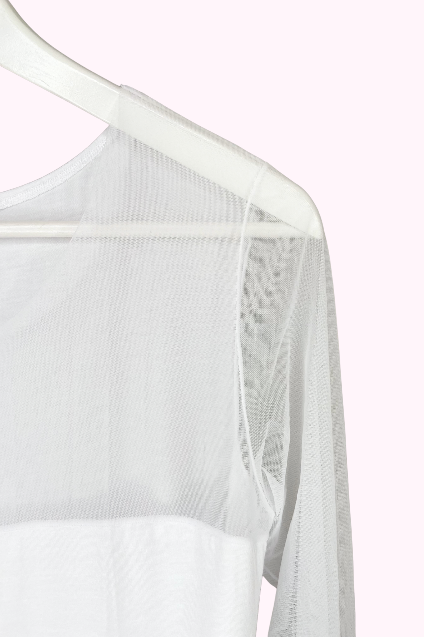 SOTTOGIACCA MANICA LUNGA CON TULLE IMPOSE