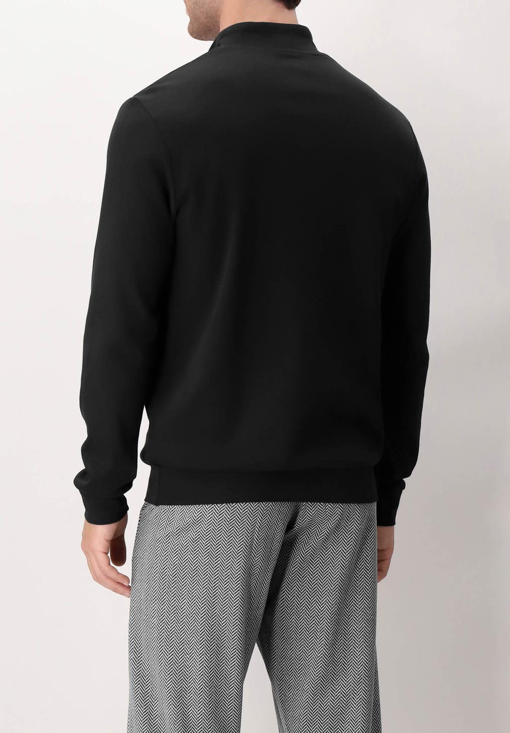 PIGIAMA UNISEX LUPETTO IN CALDO COTONE STAMPA CHEVRON PEROFIL