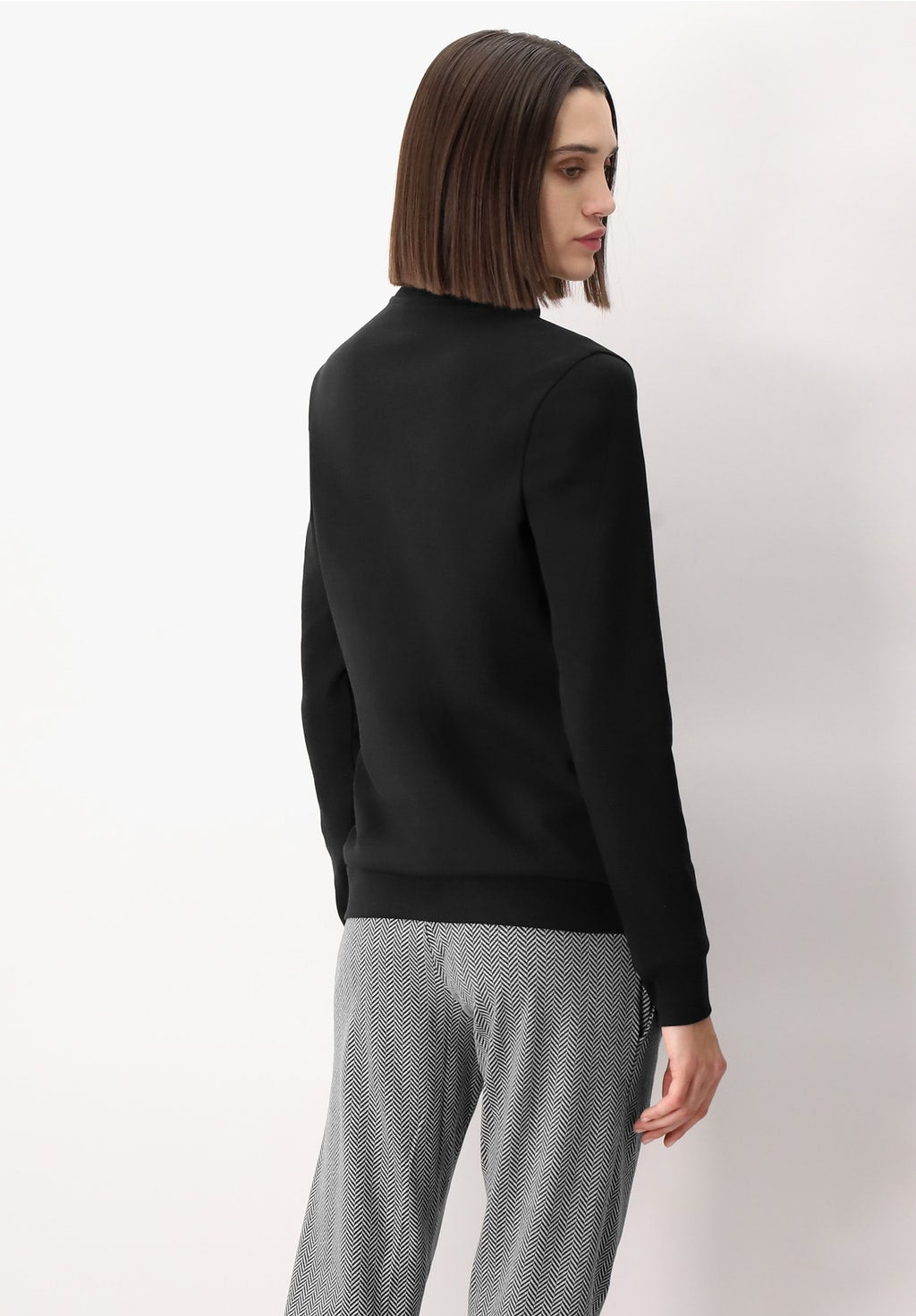PIGIAMA UNISEX LUPETTO IN CALDO COTONE STAMPA CHEVRON PEROFIL