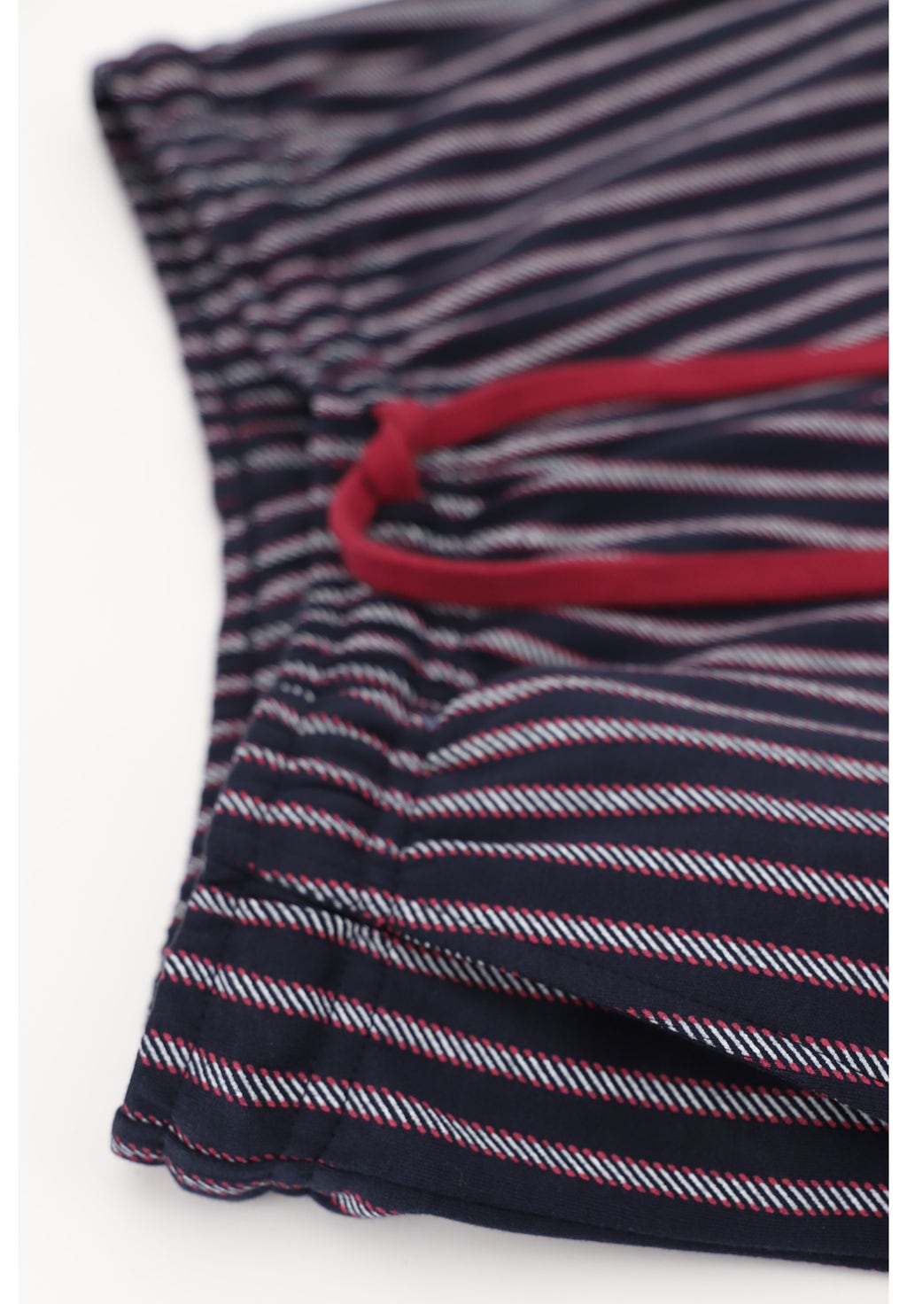 PIGIAMA UNISEX GIROCOLLO IN CALDO COTONE STAMPA A RIGHE PEROFIL