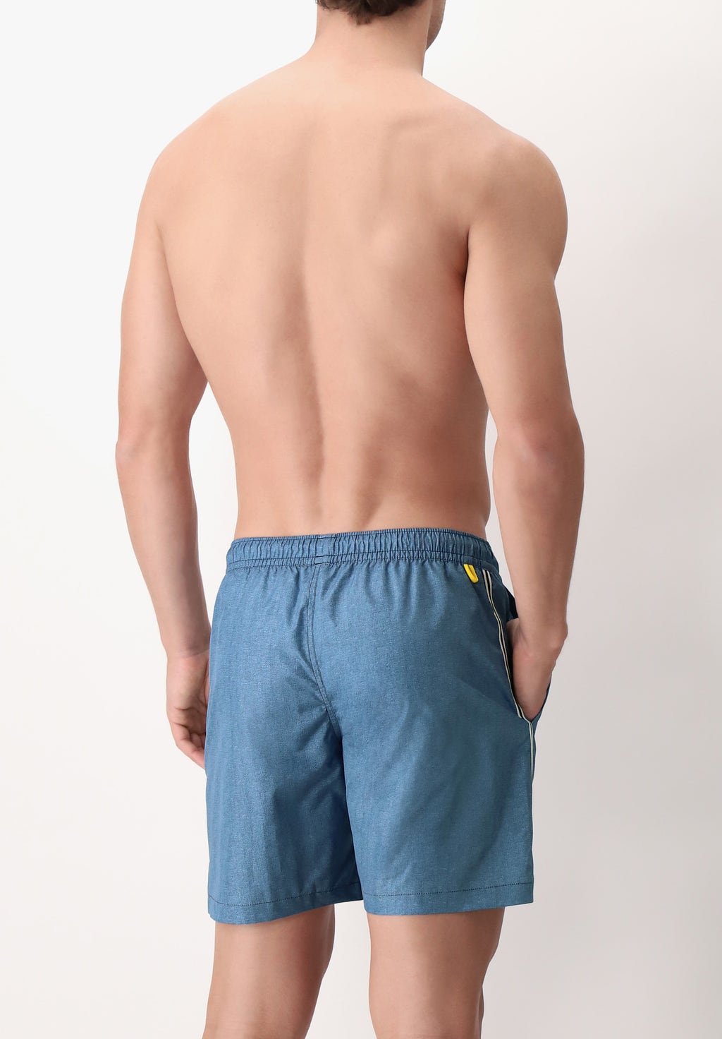 COSTUME BOXER STAMPA MÉLANGE DENIM PEROFIL