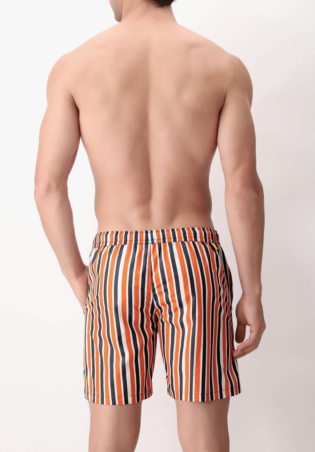 COSTUME BOXER STAMPA REGIMENTAL ARANCIO PEROFIL