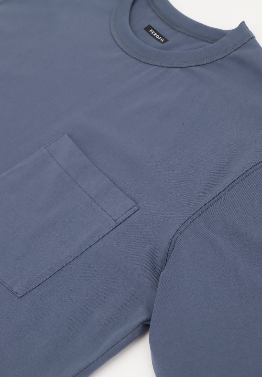 T-SHIRT GIROCOLLO IN COTONE BOXY FIT PEROFIL