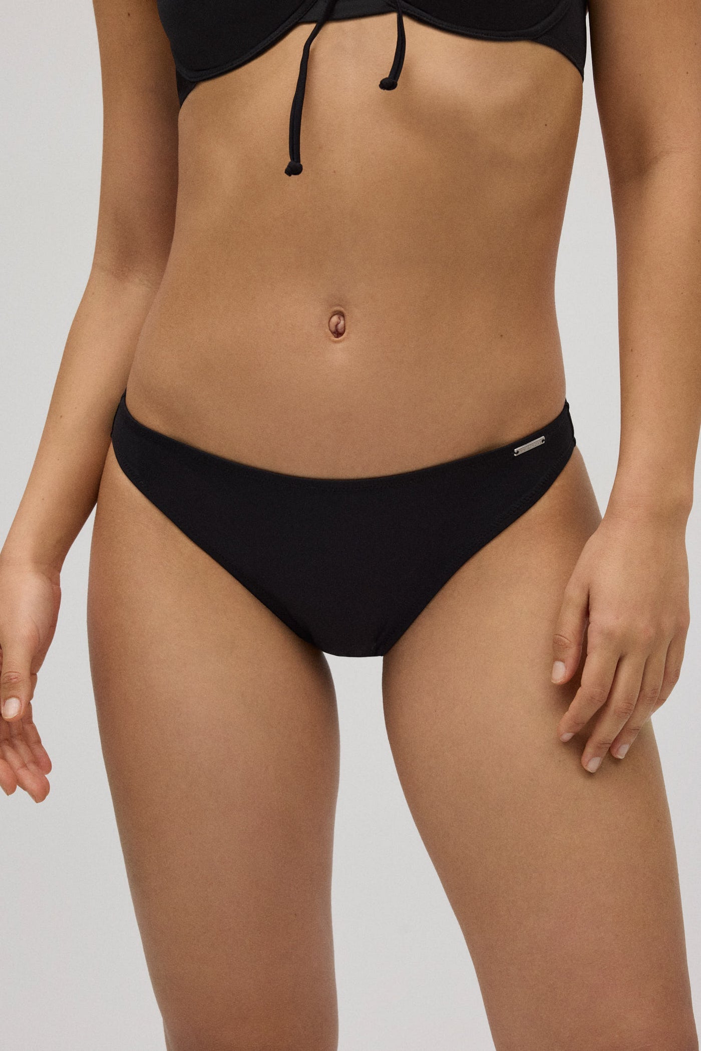 MINI SLIP BIKINI NERO YSABEL MORA
