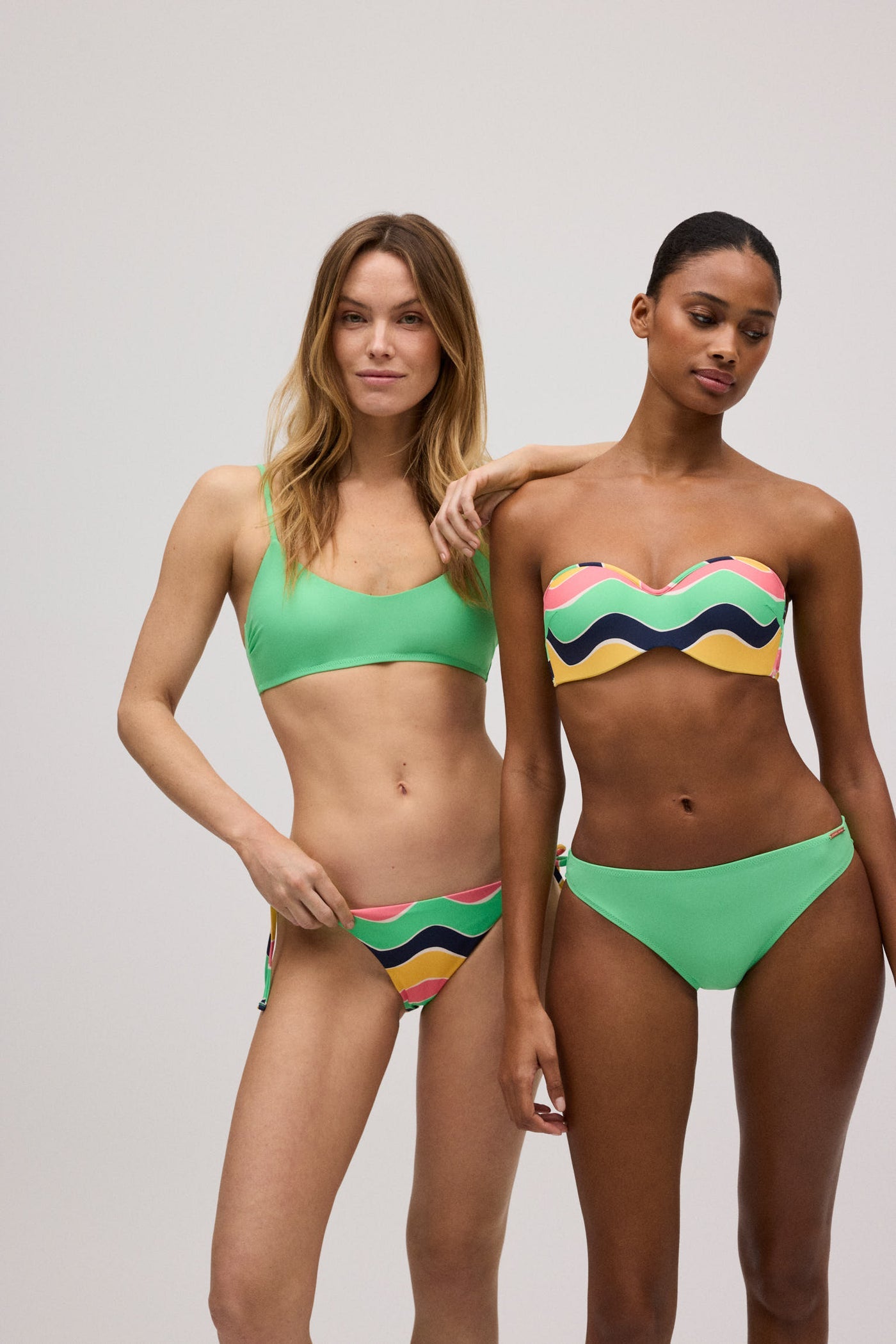 MINI SLIP BIKINI VERDE MENTA YSABEL MORA