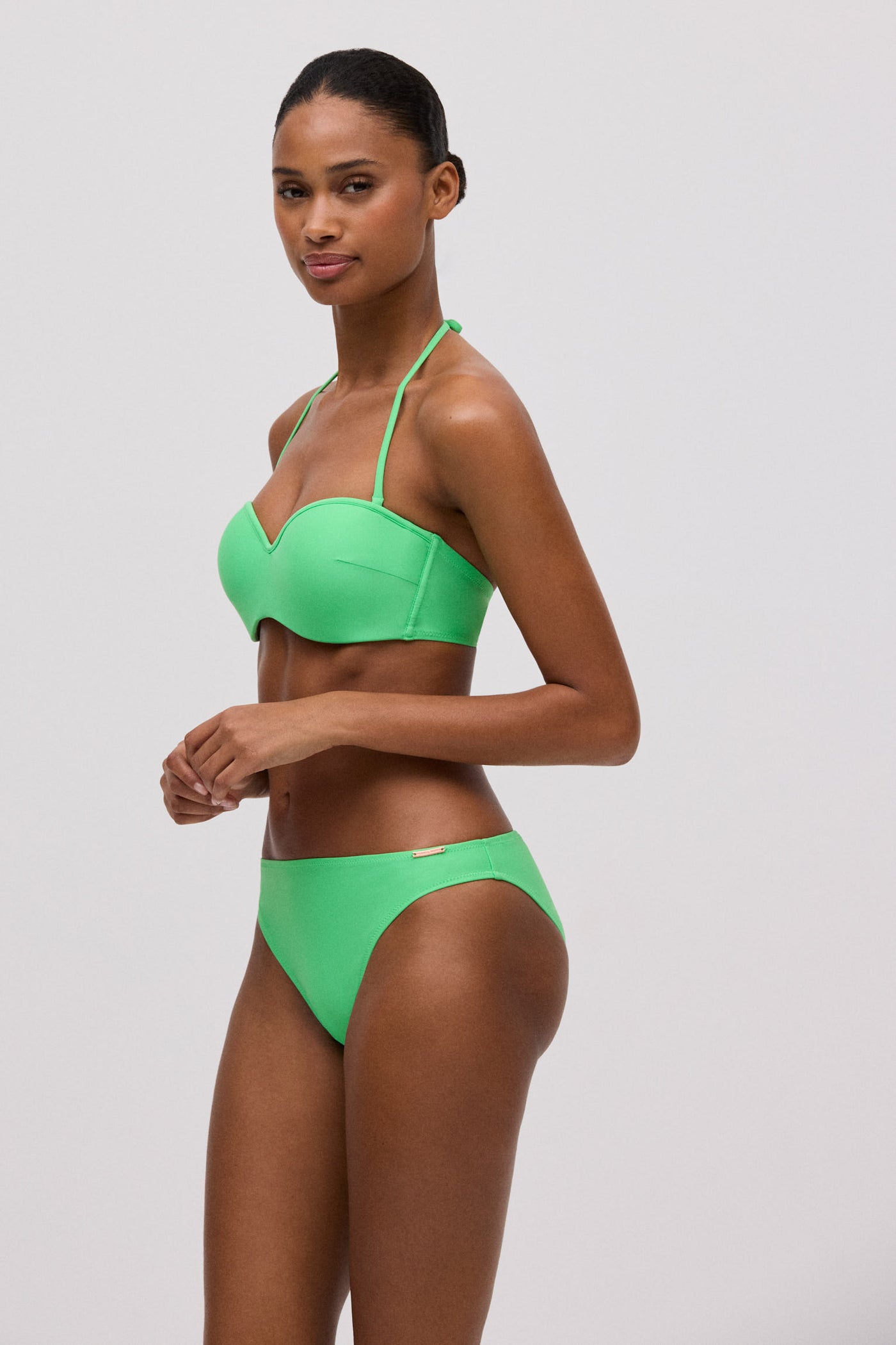 MINI SLIP BIKINI VERDE MENTA YSABEL MORA