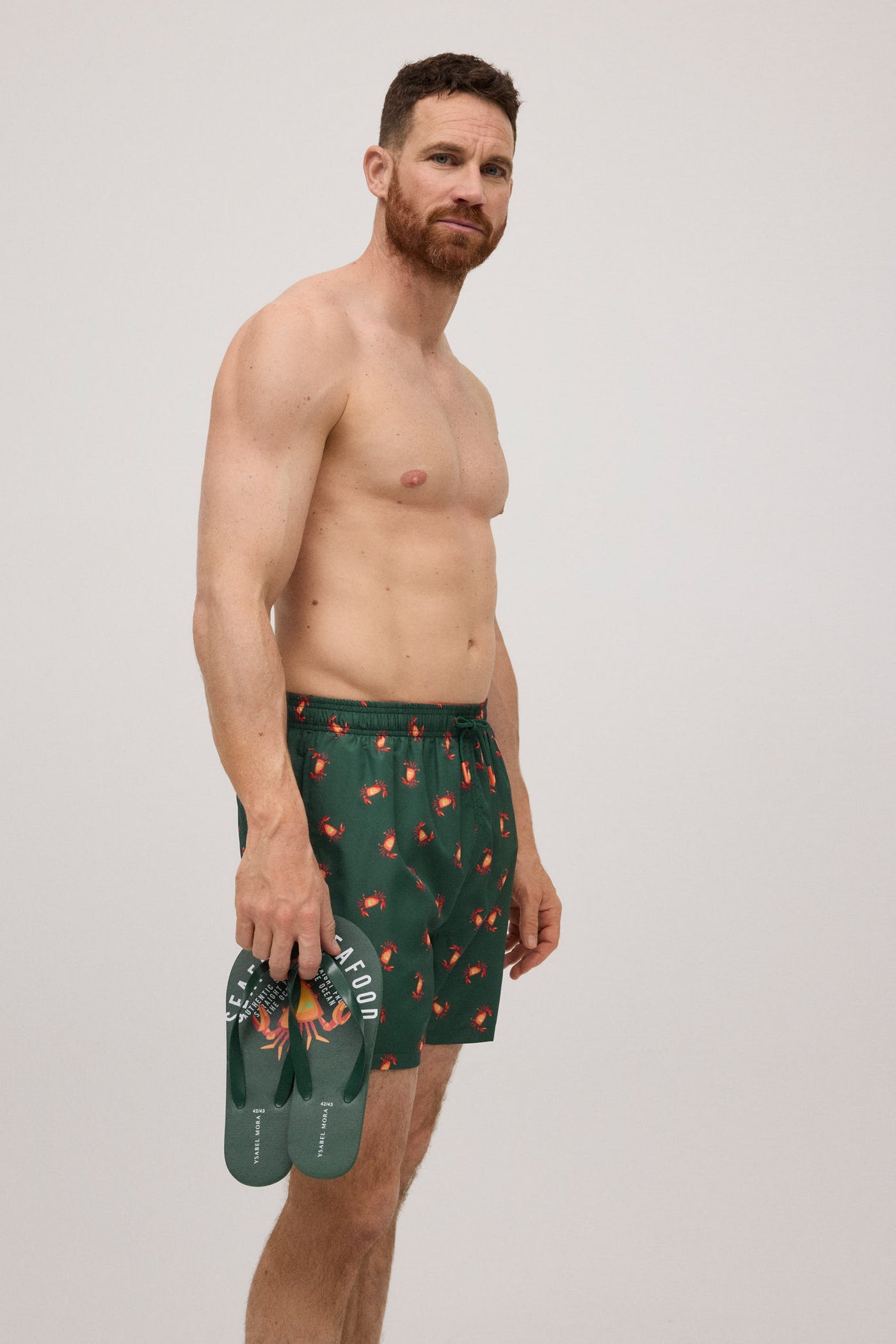COSTUME BOXER CON STAMPA GRANCHI YSABEL MORA