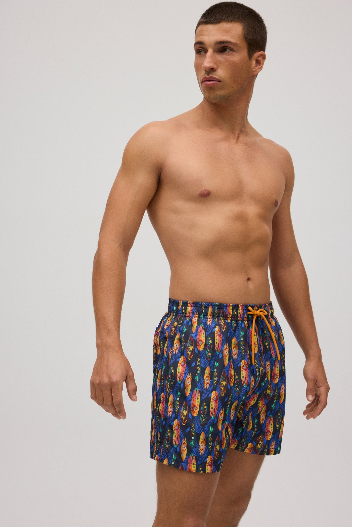 COSTUME BOXER CON STAMPA TAVOLE DA SURF TROPICALI YSABEL MORA