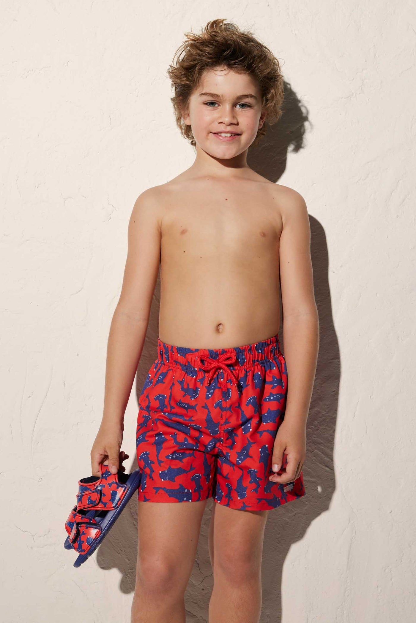 COSTUME BAMBINO CON STAMPA SQUALI YSABEL MORA