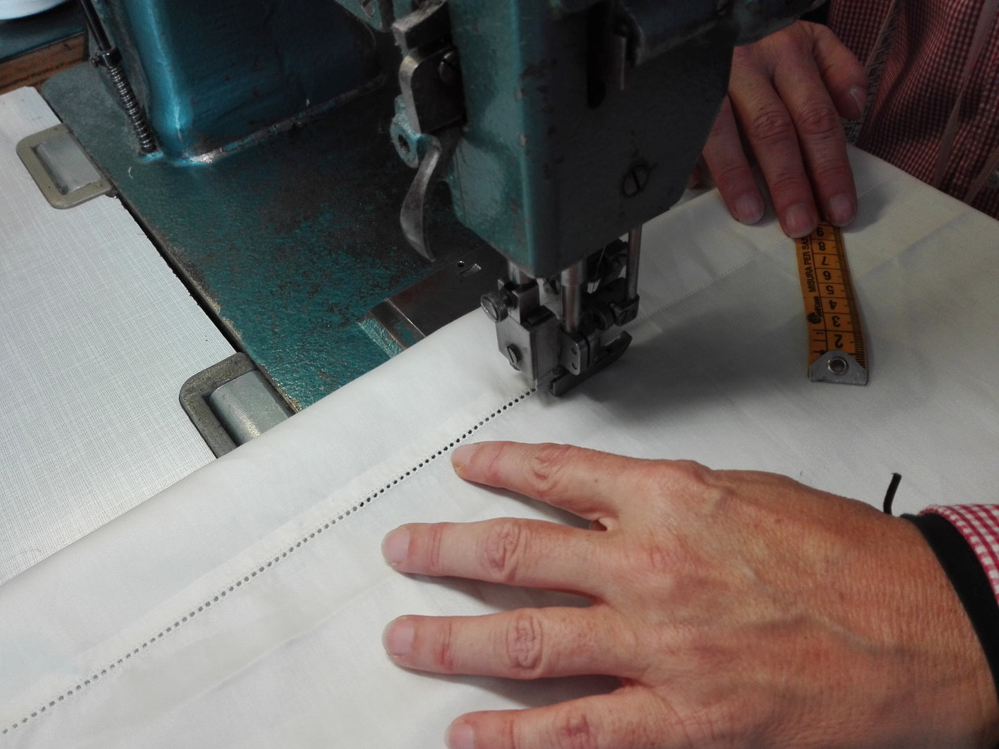 COMPLETO LENZUOLA MATRIMONIALI "2 A JOUR" IN RASO DI COTONE 600TC BARBACCI FIRENZE