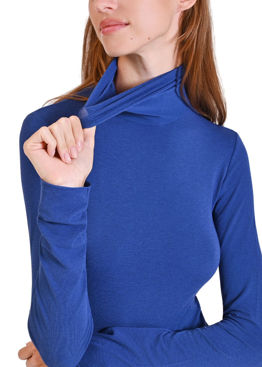 MAGLIA LEGER COLLO ALTO CACHEMIRE PHILIPPE MATIGNON