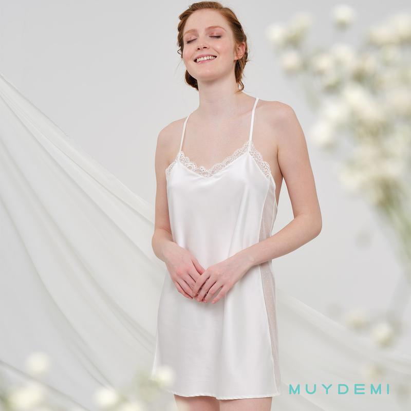SOTTOVESTE BIANCA BRIDAL SATÈN MUYDEMI