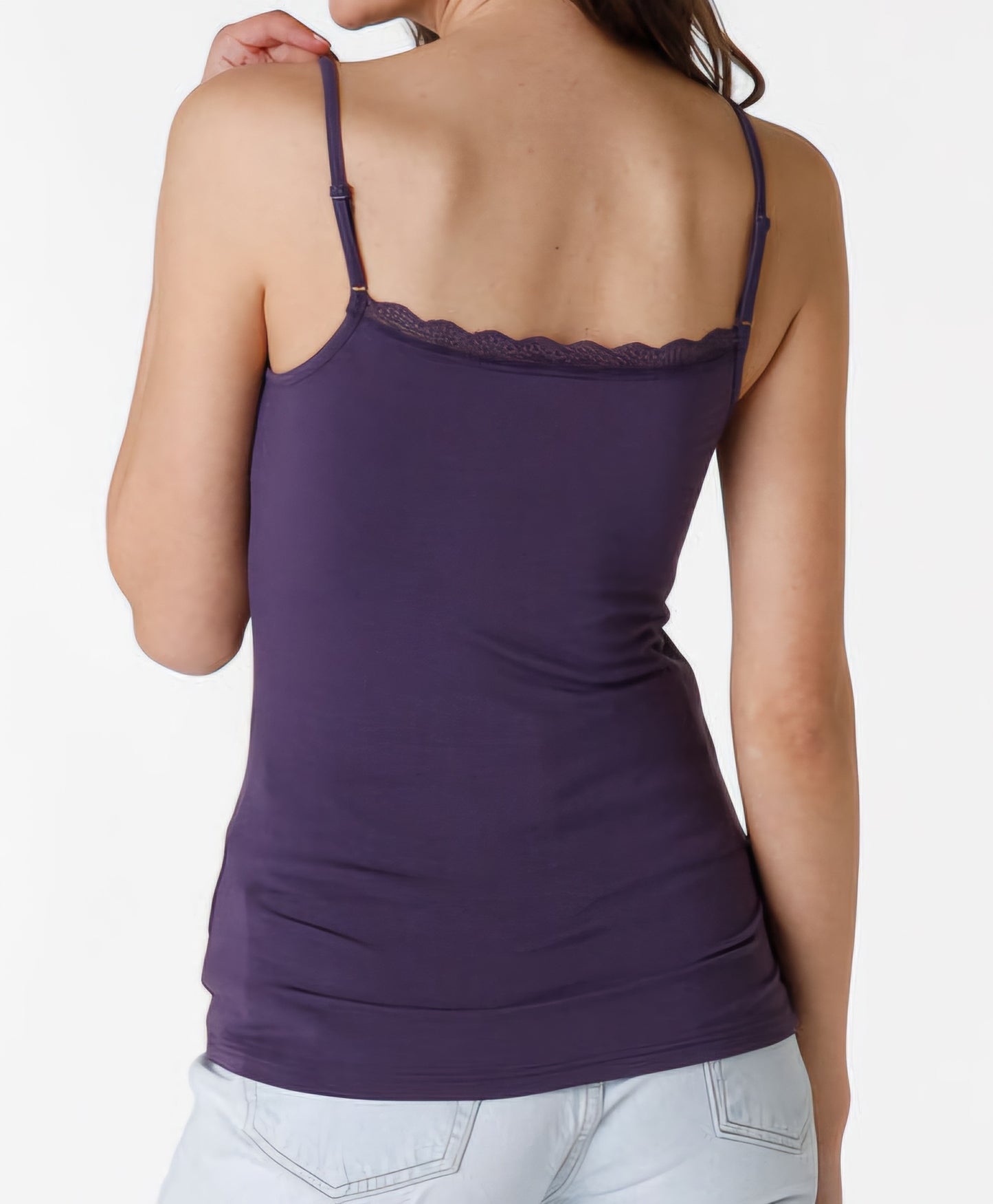 TOP BASIC SOUL LISCIO IN VISCOSA E PIZZO LOVABLE