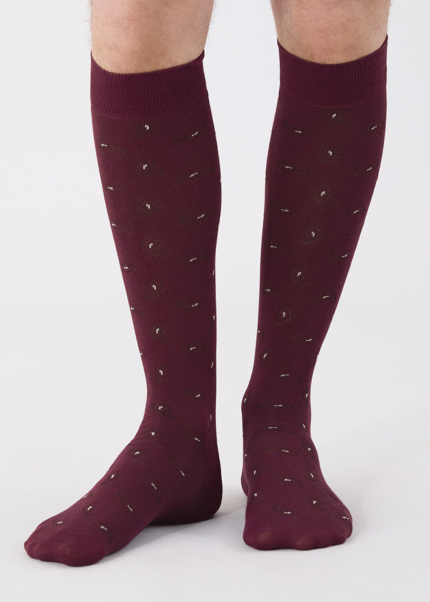 CALZE LUNGHE PAISLEY PHILIPPE MATIGNON