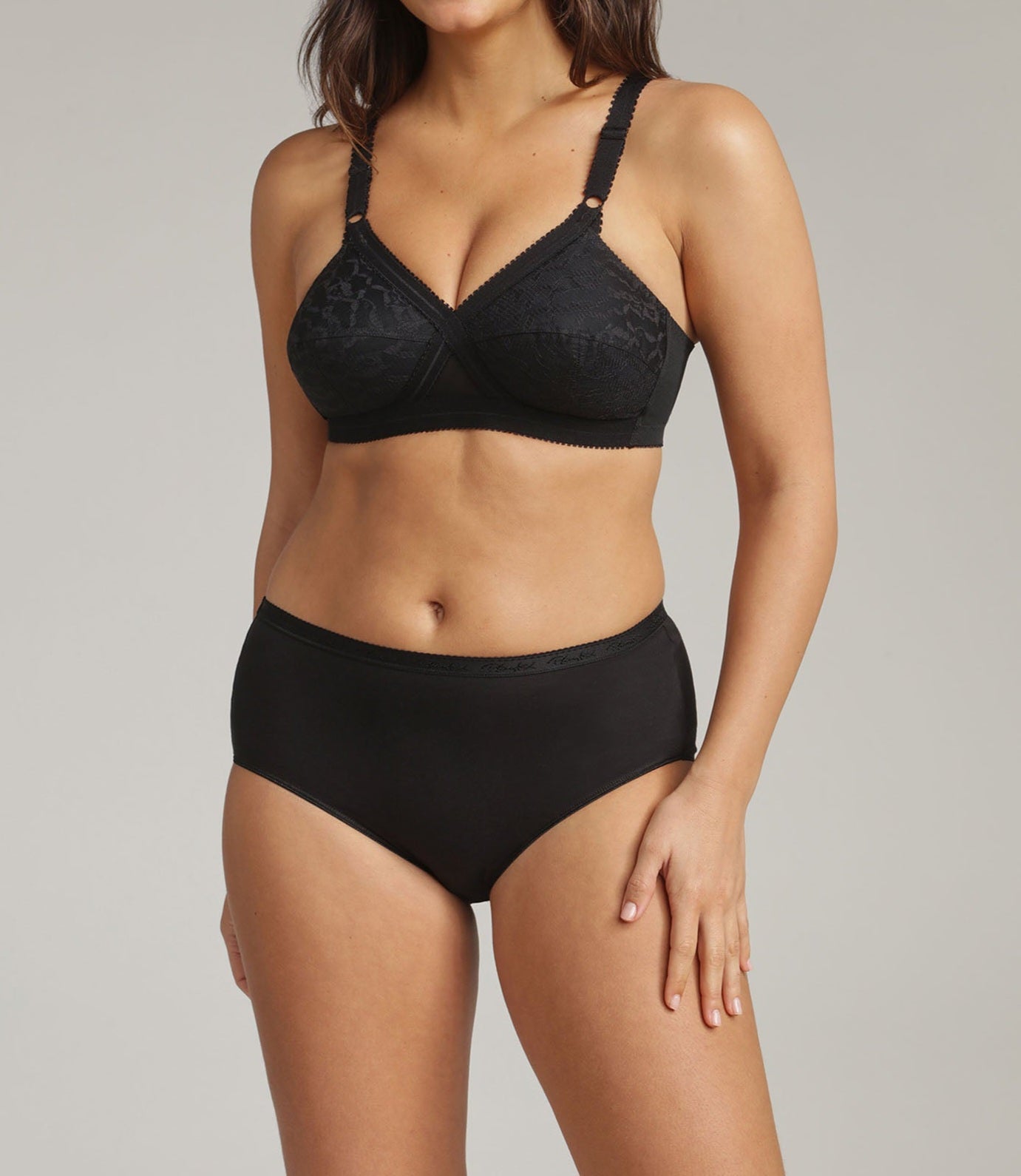 REGGISENO CRISS CROSS 556 SENZA FERRETTO NERO PLAYTEX