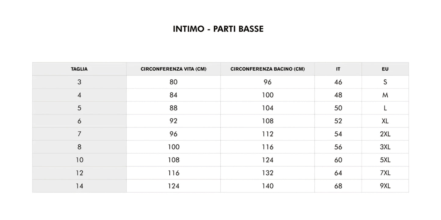 SLIP MINI 1244 IN COTONE "TOTAL COTTON" CAGI