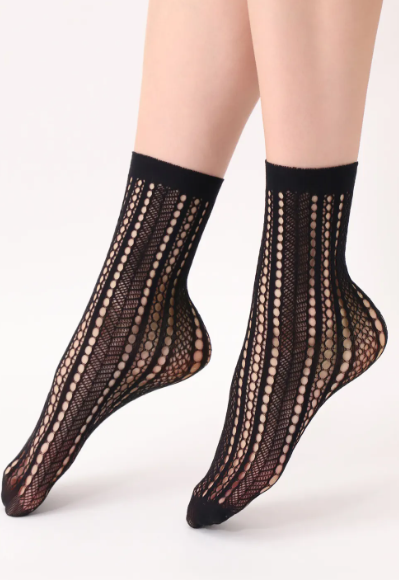 CALZINI A RETE TWINS TWO NETS BIPACK OROBLU