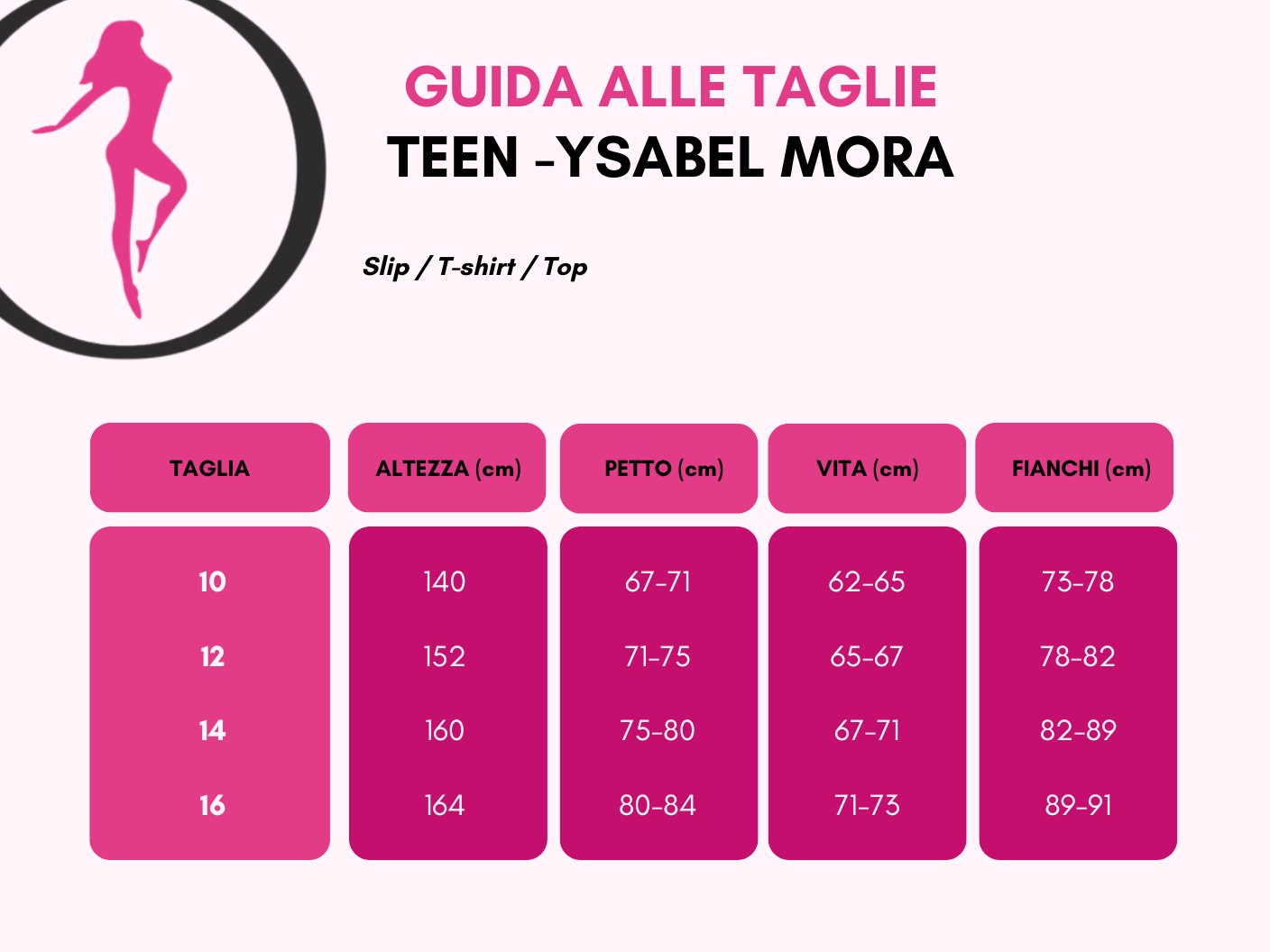 TOP BIKINI TEEN A FASCIA YSABEL MORA