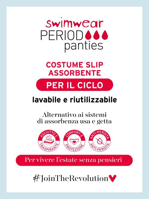 SLIP ASSORBENTE BIKINI PER IL FLUSSO MEDIO, LOVABLE