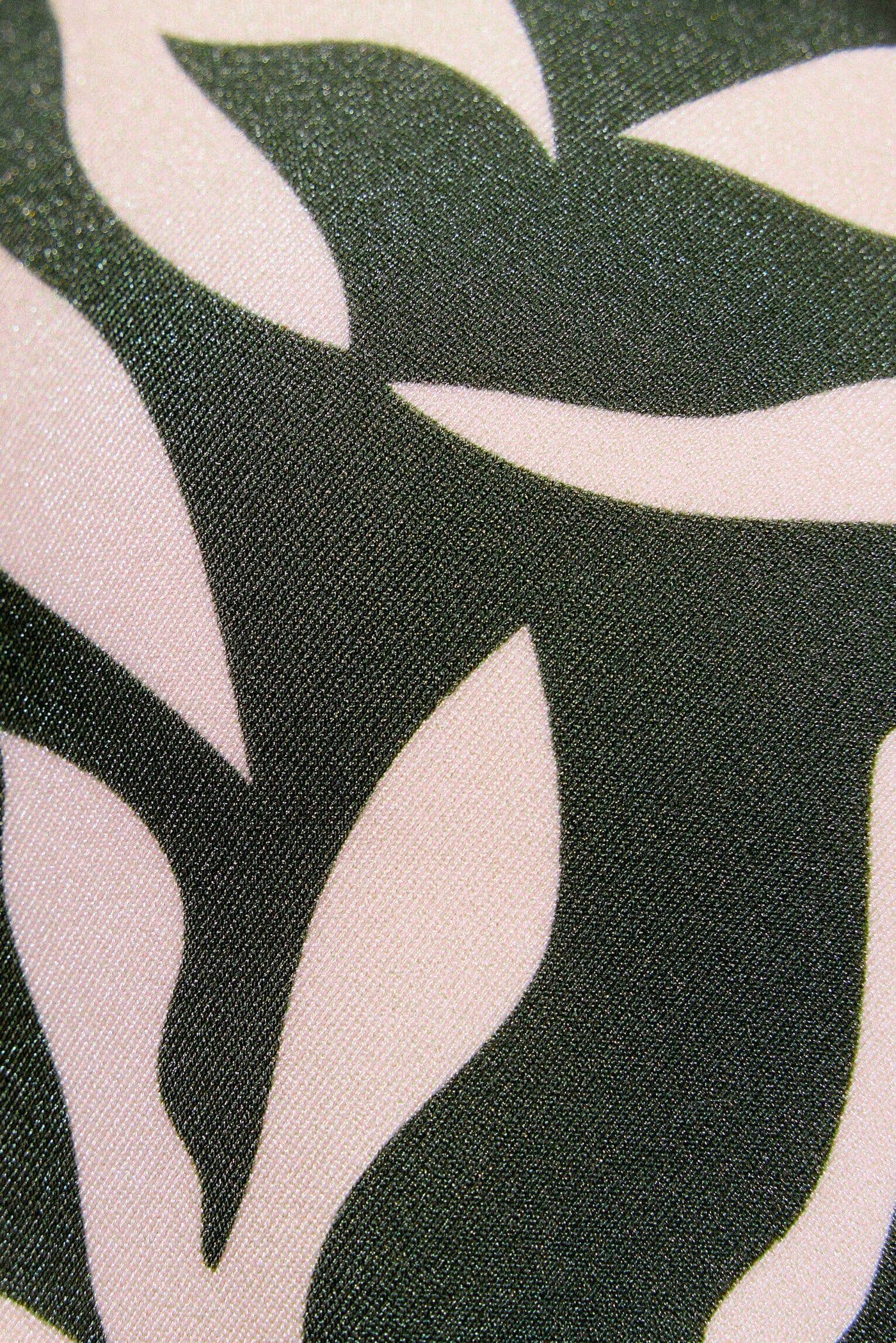 TOP A FASCIA STAMPA FOLIAGE YSABEL MORA