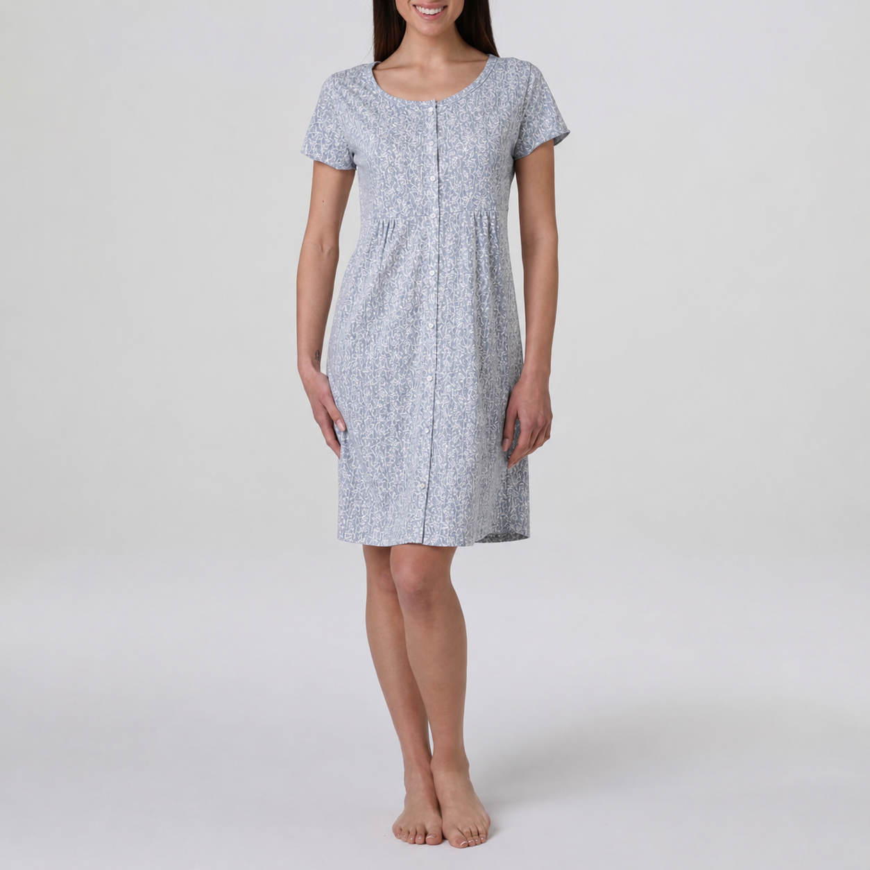 lovable camicia da notte aperta sul davanti
