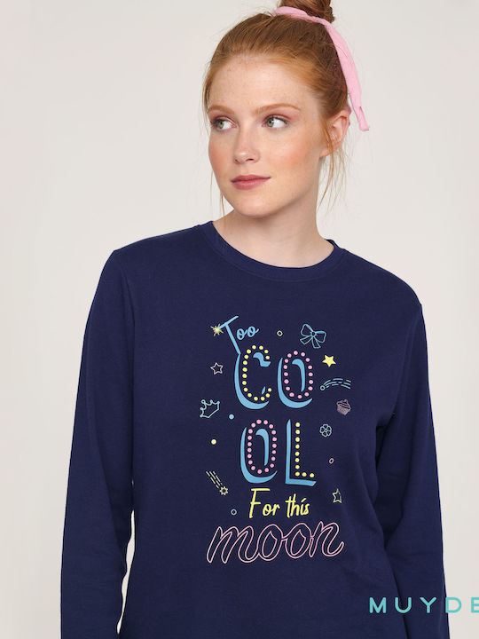 PIGIAMA COOL BAMBINA IN CALDO COTONE MUYDEMI