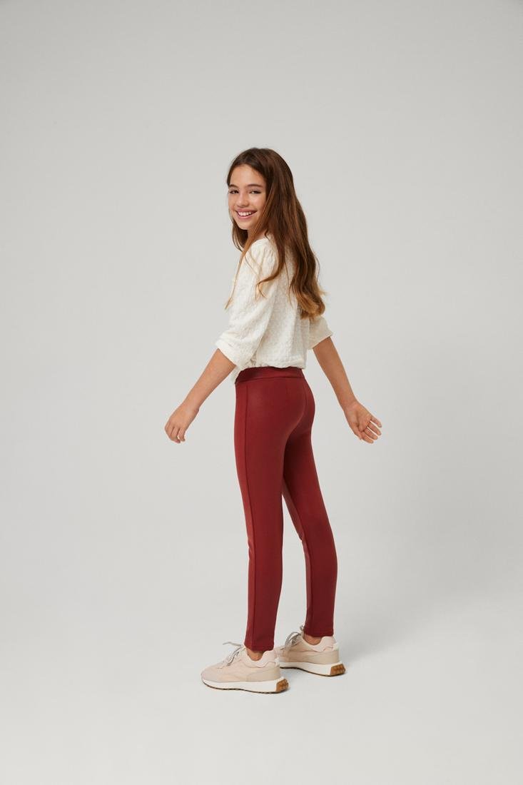 LEGGINGS TERMICO COCOA EFFETTO PELLE BAMBINA YSABEL MORA