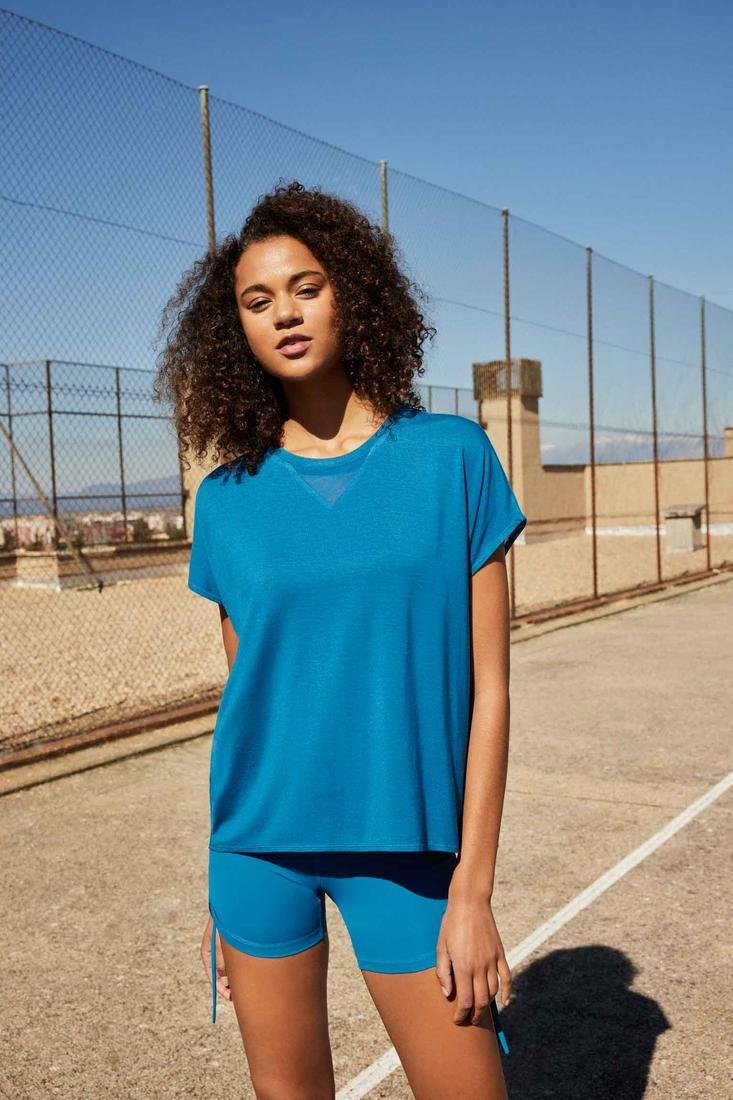 Maglietta Termica Ysabel Mora - Poliestere 92%, Elastan 8%, Spazzolata Interno - Foto 7