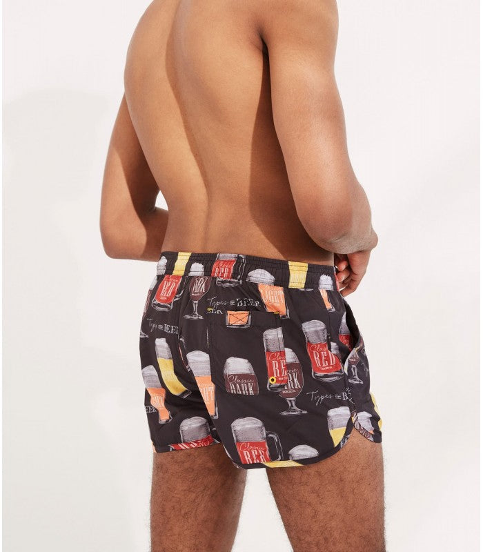 COSTUME BOXER CON STAMPA BIRRE YSABEL MORA