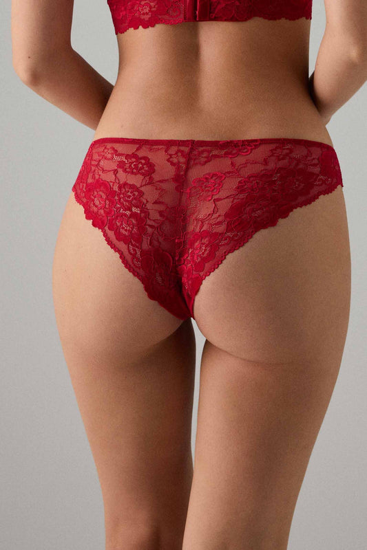 BRASILIANA IN PIZZO ROSSO YSABEL MORA