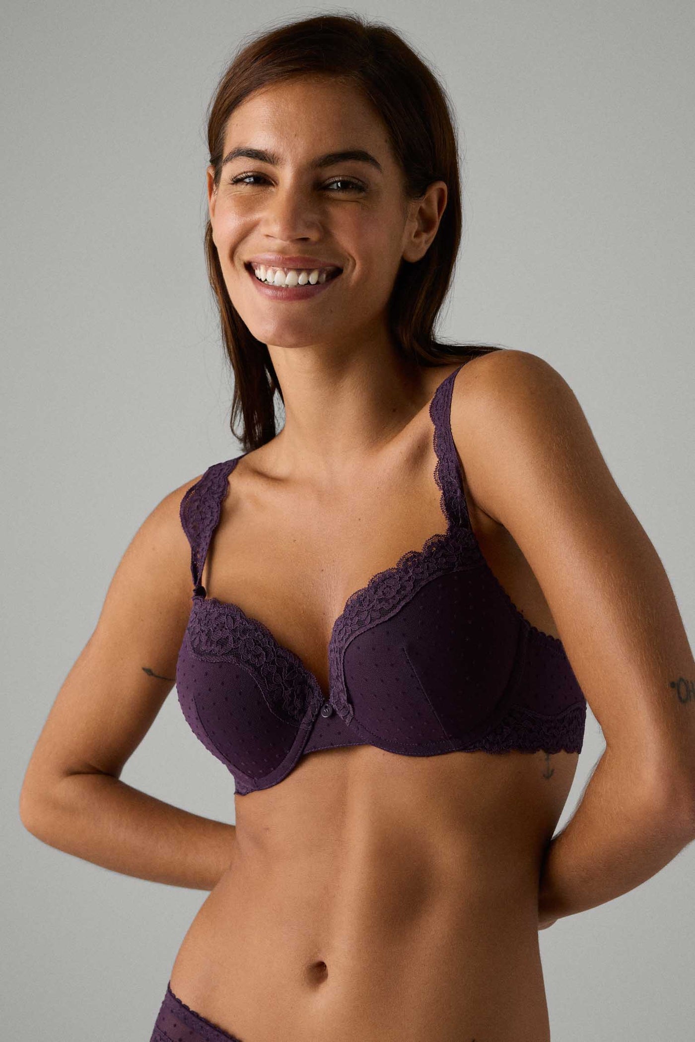 REGGISENO PUSH-UP MIDNIGHT PLUM YSABEL MORA