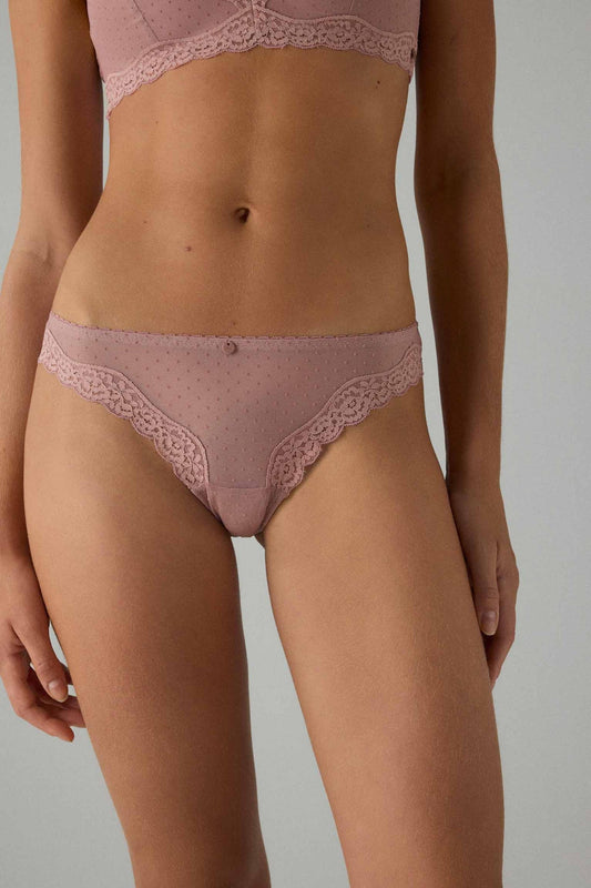 MINI SLIP DUSTY PINK YSABEL MORA