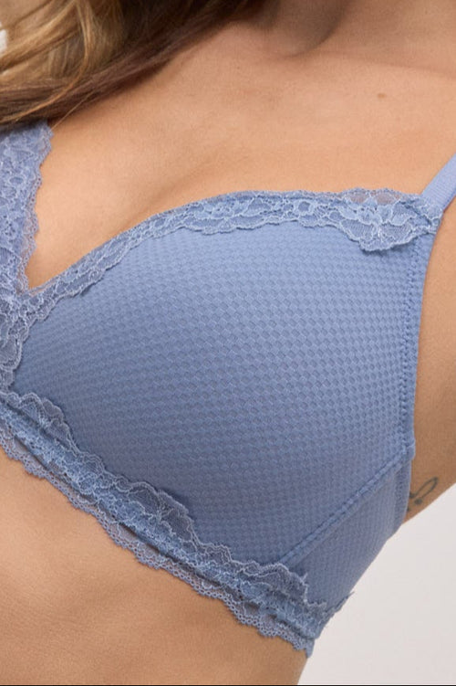 REGGISENO IMBOTTITO SENZA FERRETTO CON PIZZO YSABEL MORA