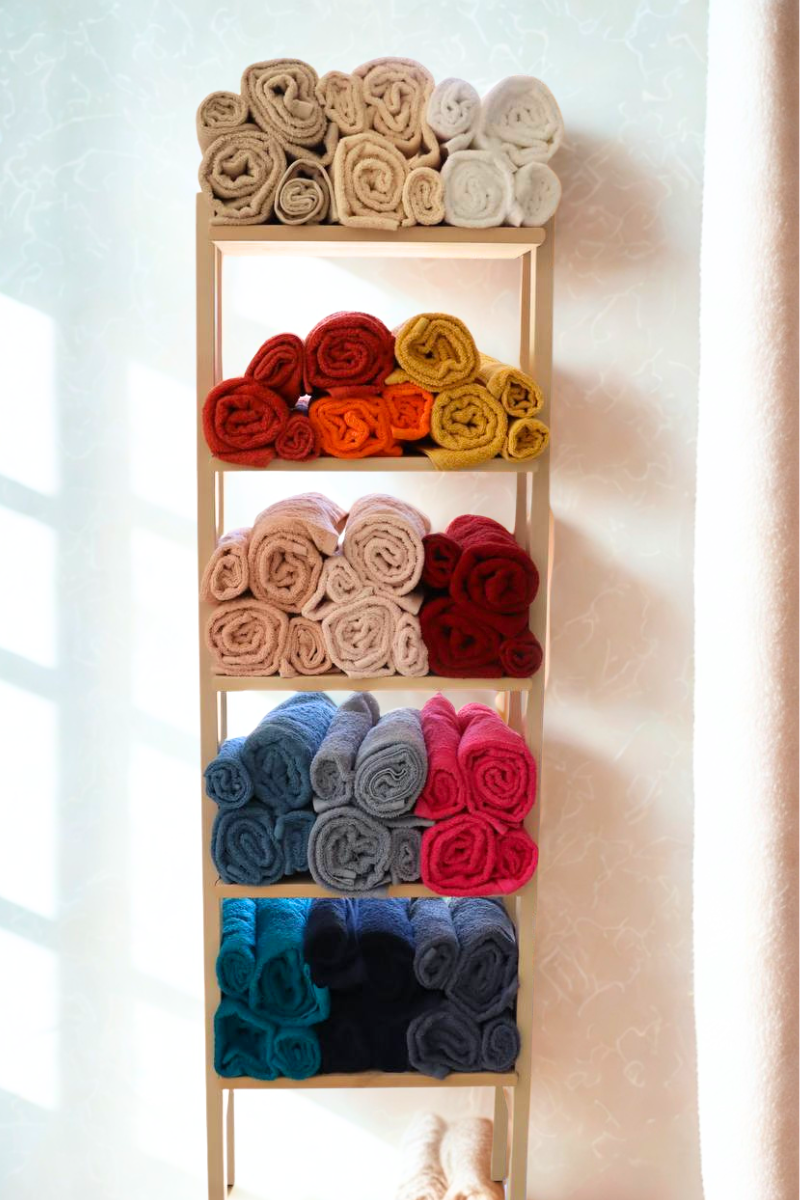 SET ASCIUGAMANI VENERE SPUGNA 550 g/m BARBACCI FIRENZE