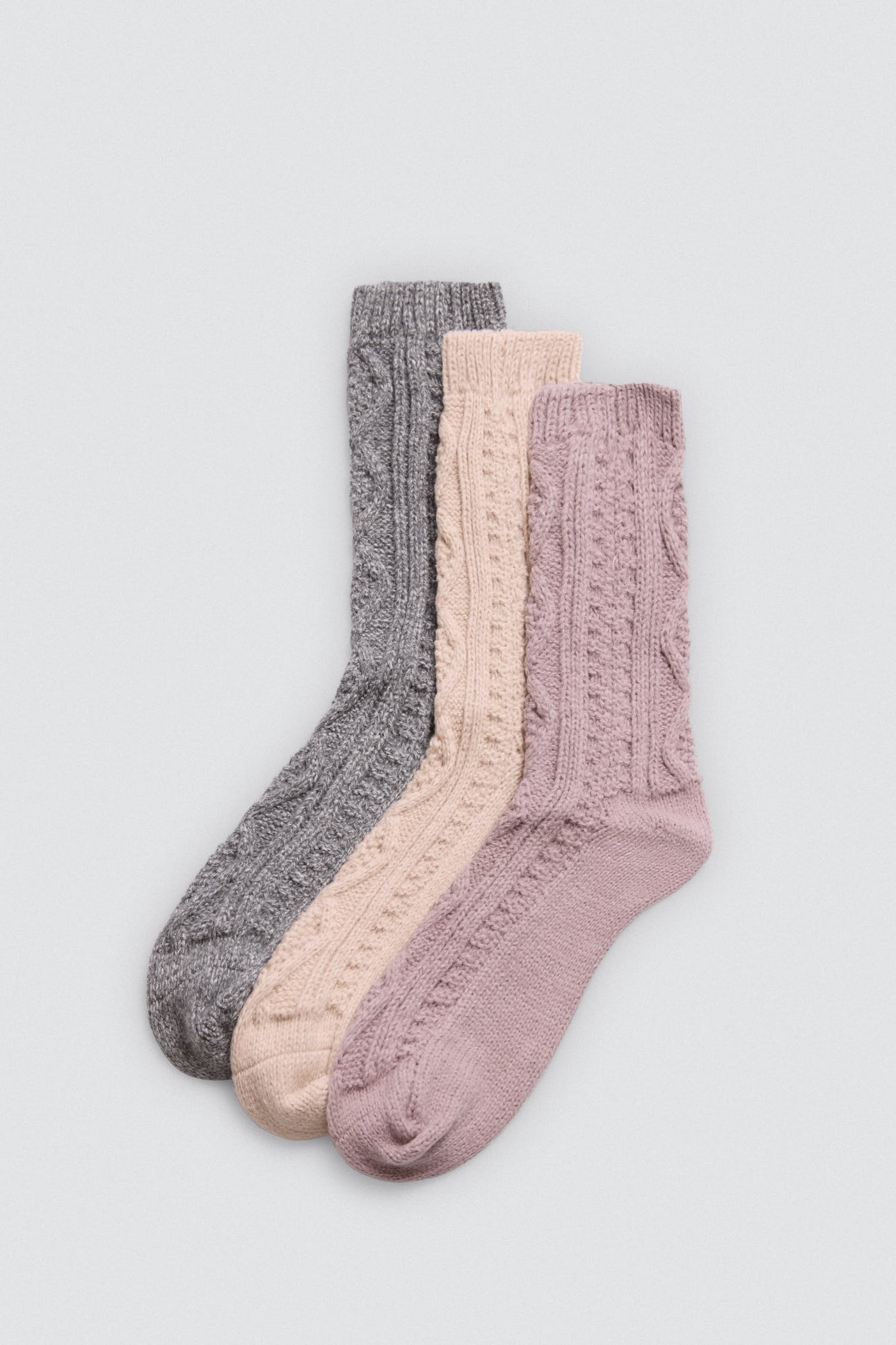 CALZINI EXTRA MORBIDI CON TRAMA IN JERSEY YSABEL MORA