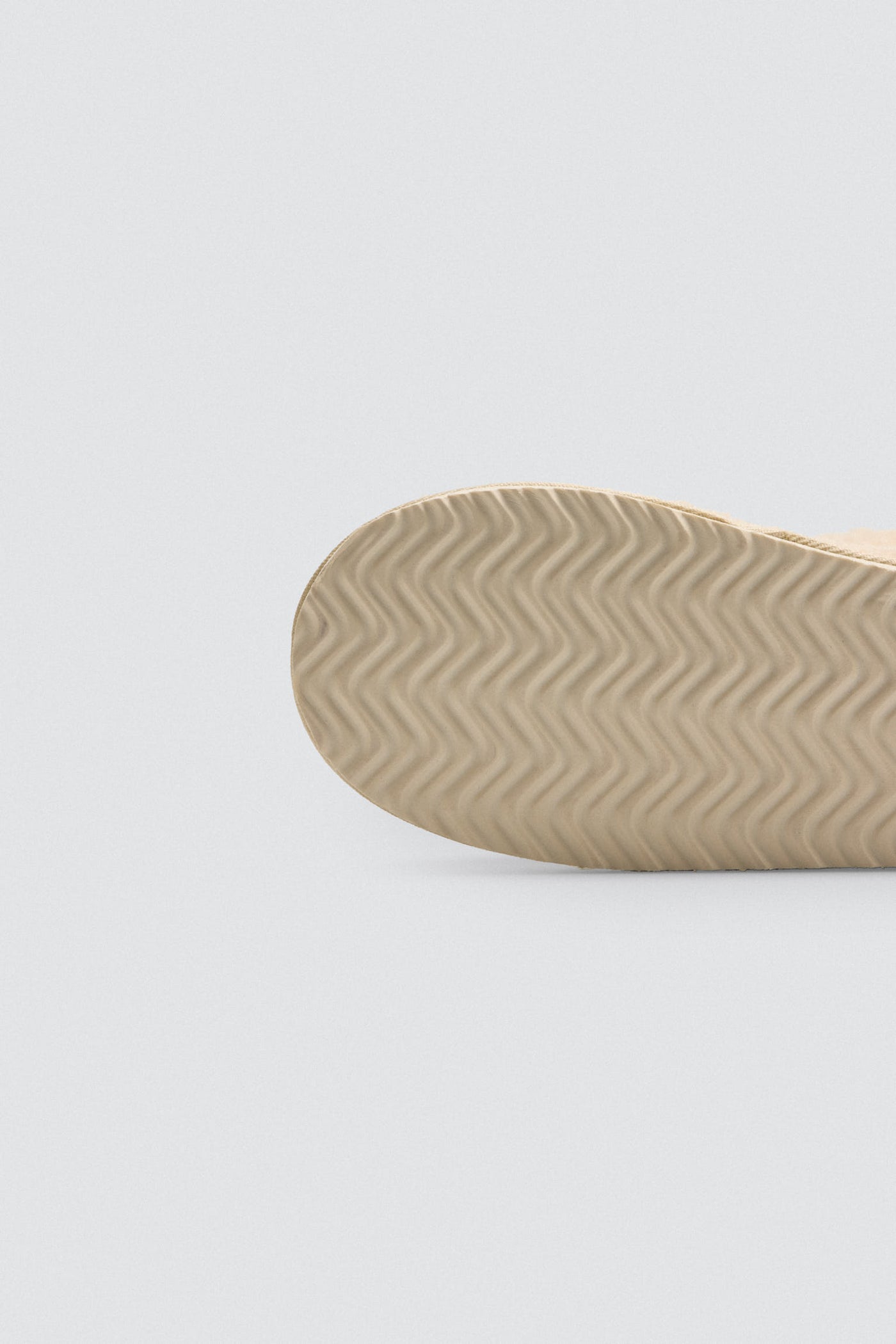 STIVALETTI DA CASA IN SHEARLING CON BORDINO A COSTE YSABEL MORA