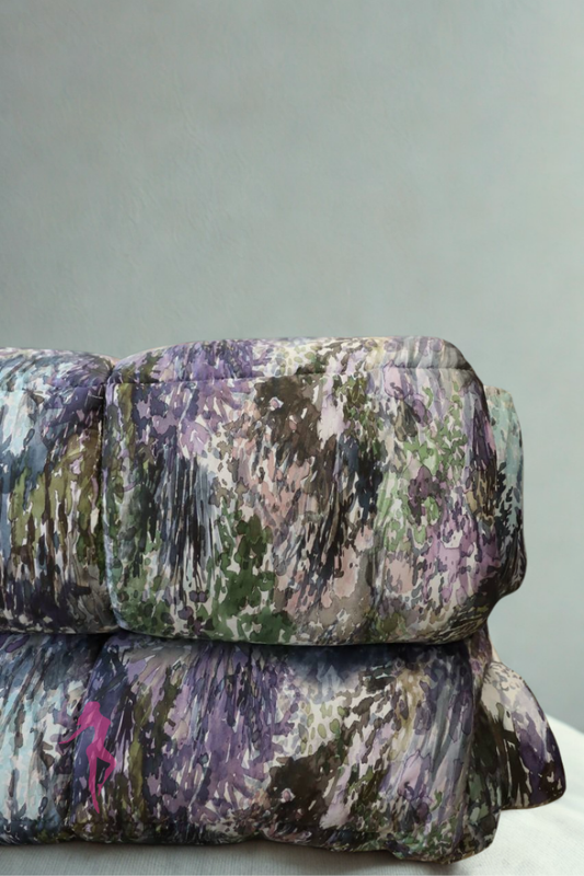 TRAPUNTA MATRIMONIALE INVERNALE MOTIVO MARMORIZZATO BARBACCI FIRENZE