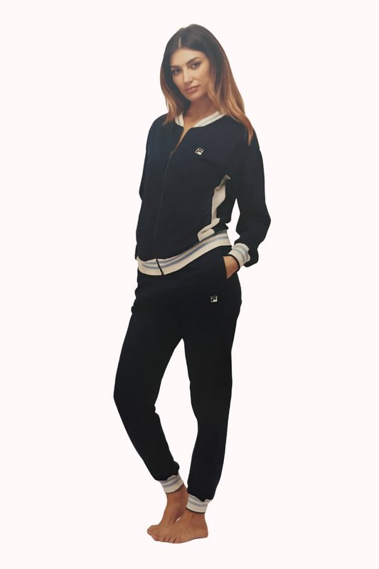 TUTA DONNA NEW NAVY IN COTONE FELPATO FILA