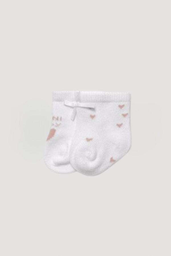SET CALZINI NEONATO IN CONFEZIONE DA 2 YSABEL MORA