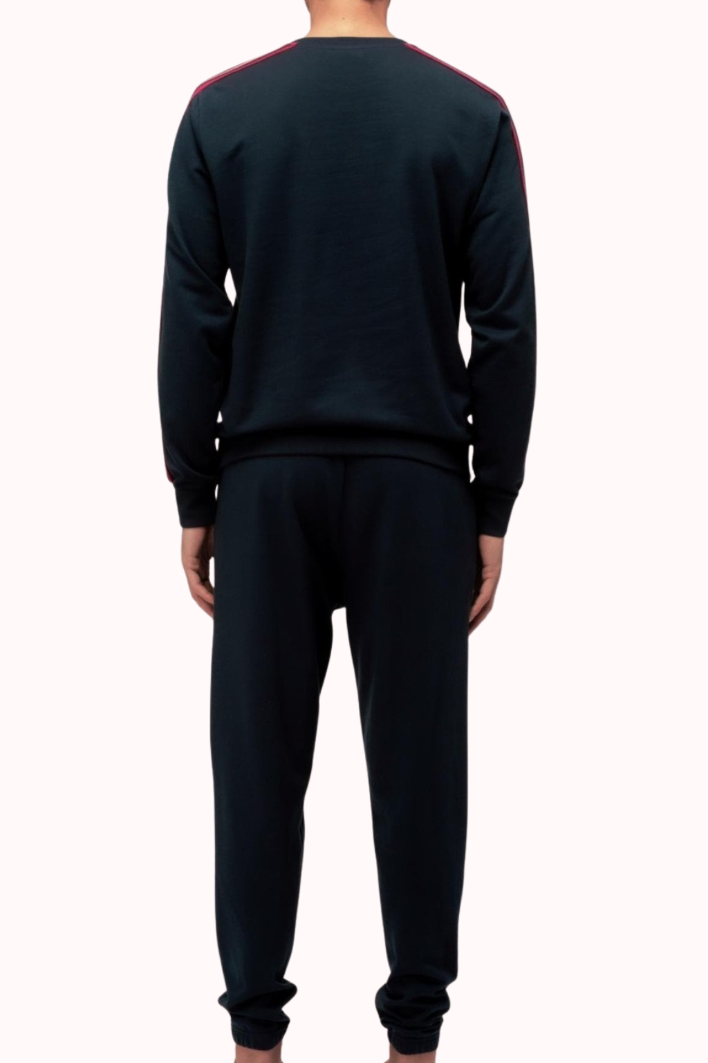 TUTA UOMO CON BANDE LATERALI IN COTONE FELPATO FILA