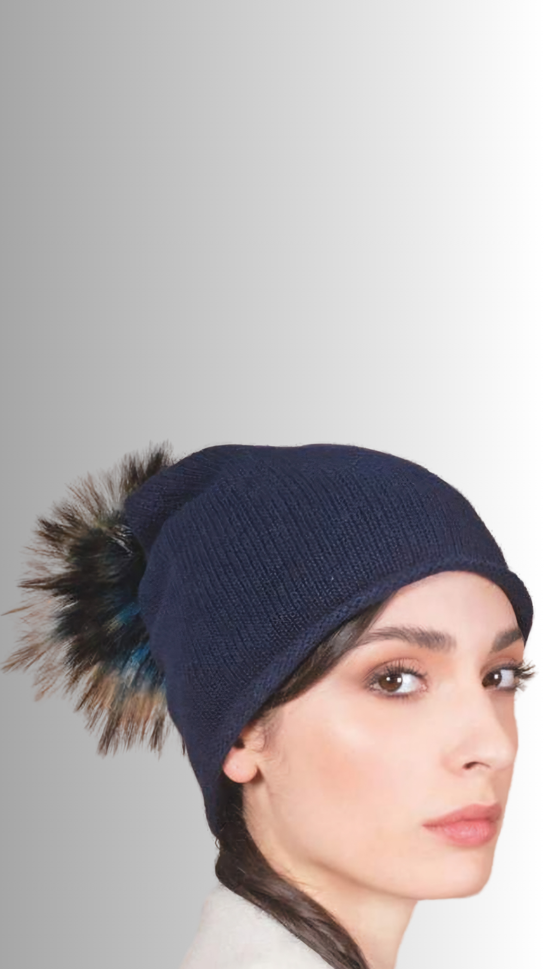 BERRETTO CON LANA, VISCOSA E CACHEMIRE PAOLA PEN