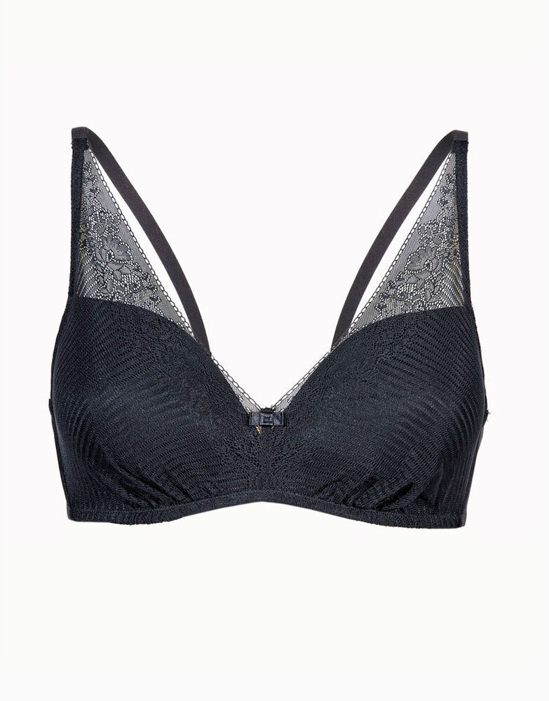 REGGISENO SENZA FERRETTO SENSUAL TOUCH EXCLUSIVE NERO LOVABLE