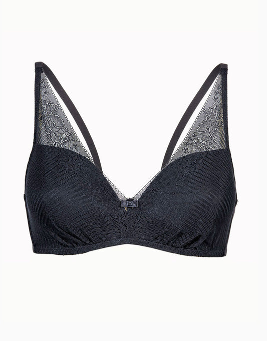 REGGISENO SENZA FERRETTO SENSUAL TOUCH EXCLUSIVE NERO LOVABLE